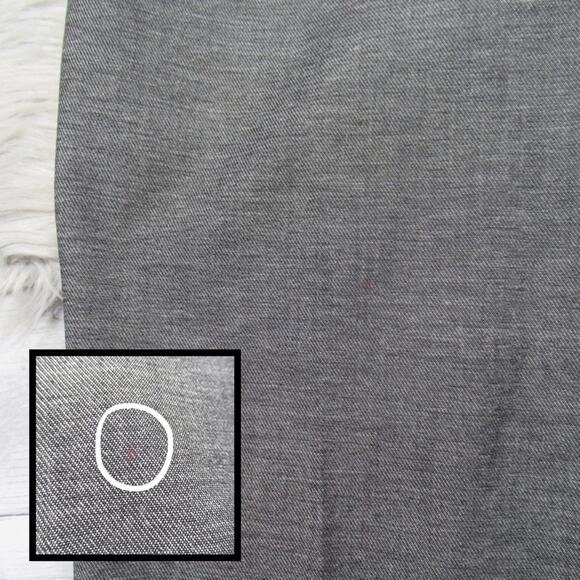 TALBOTS High Waist Straight Leg Pant Gray Trouser Dress Pants Women’s Size 4P - Picture 10 of 13